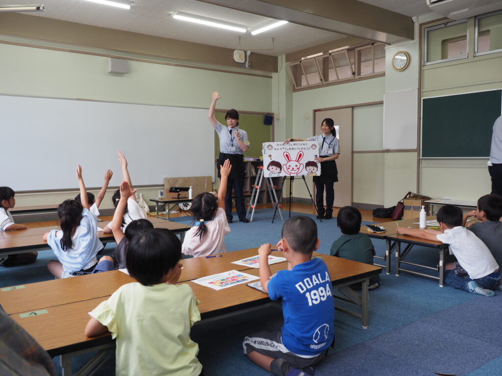 お掃除・手洗い教室を実施しました✨