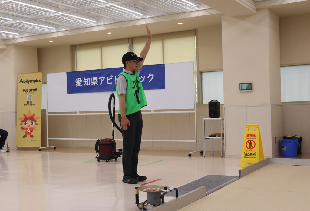 第48回 愛知県障害者技能競技大会（通称：愛知県アビリンピック）出場しました
